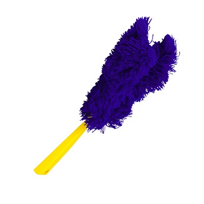 113160: Plumeau gekleurd - BLAUW