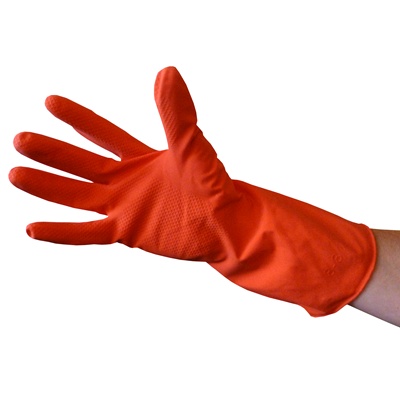 119327: Huishoudhandschoenen - ROOD - EXTRA LARGE