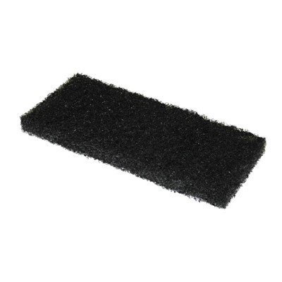131508: Scrubby schuurpad - 15 x 10 x 2,5 cm - ZWART