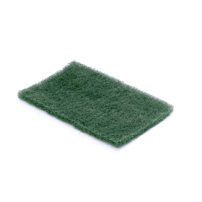 140509: Scrubby schuurpad dun - 15 x 10 x 1 cm - GROEN