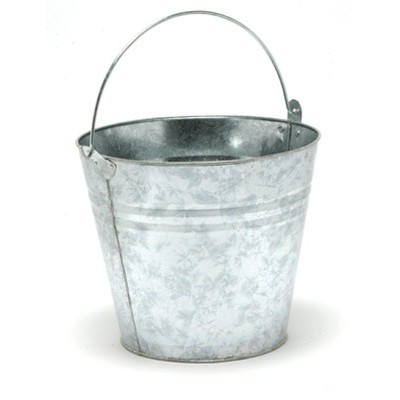 610379: Emmer verzinkt staal - 12 l