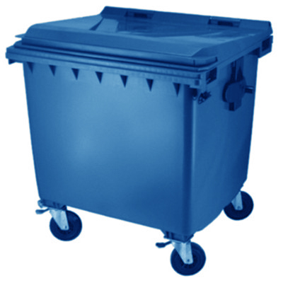 750266: Container met 4 wielen - 770 l - BLAUW