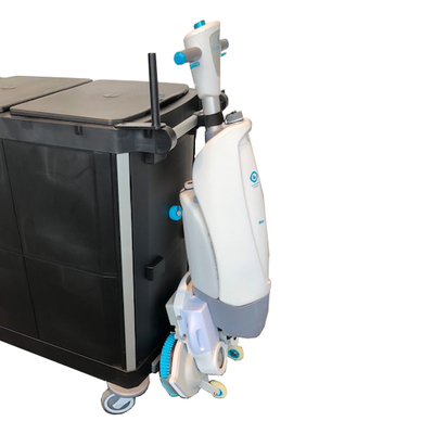 762462: Greenspeed C-Shuttle i-mop platform met velcro band - metaal - GRIJS