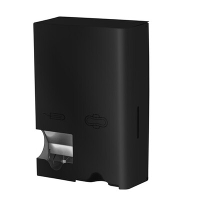 775936: Distributeur de serviettes hygiéniques et de tampons - acier inoxydable - NOIR